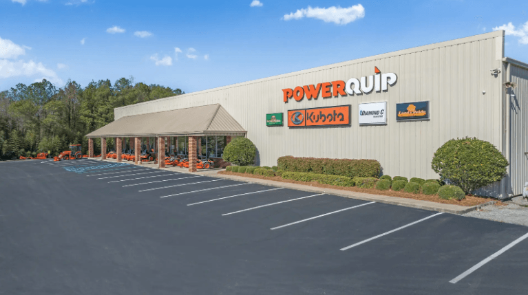 PowerQuip's front of building