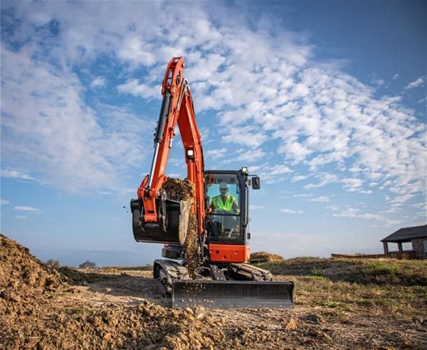 Performance Meets Technology in New Kubota Construction Equipment