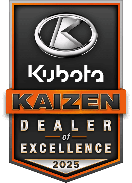 Kubota Kaizen Dealer of Excellence 2025 award